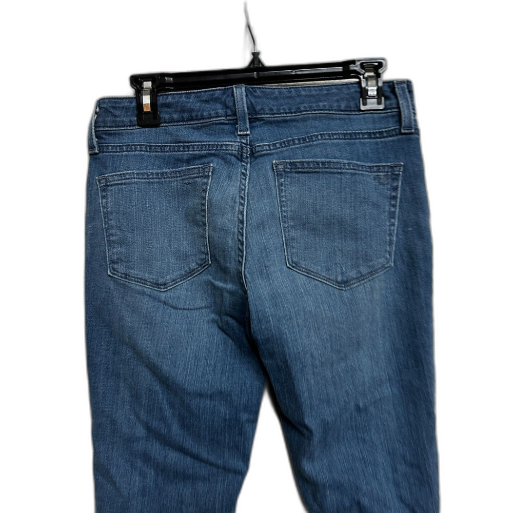 Vineyard Vines Skinny Medium Wash Jeans - Women 6 - Slim Raw Hem Y2K Fit - Picture 4 of 8